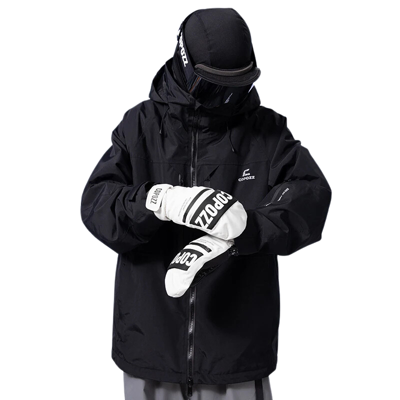 COPOZZ - Wasserdichte Winterhandschuhe - Hellblau