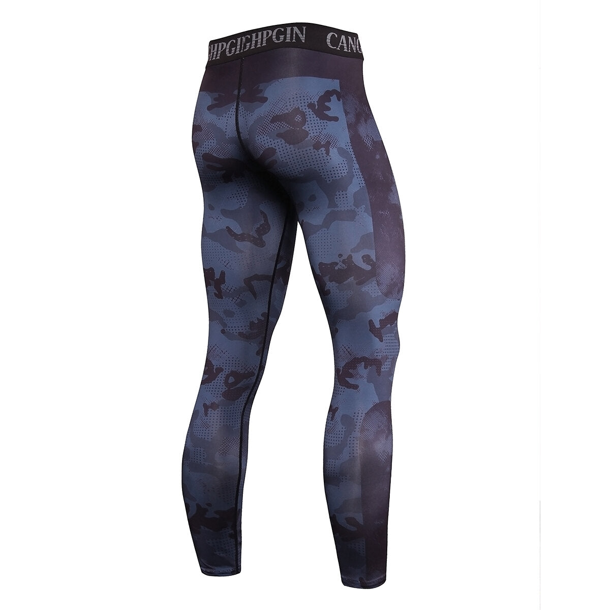 CAILAOBAN - Premium Thermo-Unterwäsche - Blau - Grau getarnt