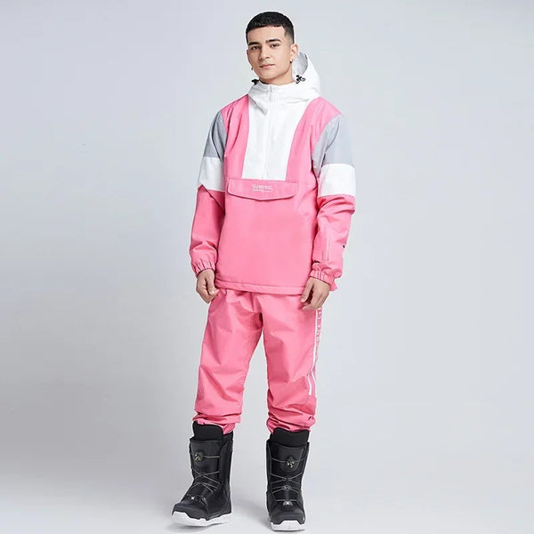 Robin – Unisex Skianzug (Jacke + Hose) – Rosa