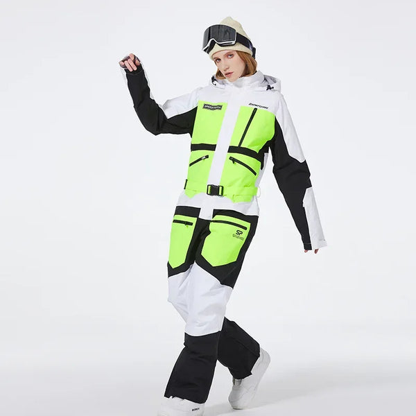 Claire – Skianzug Damen & Herren – Weiß